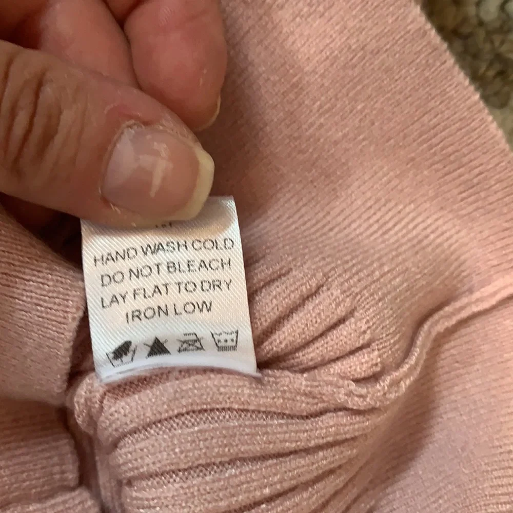 Blush Ribbed Tank - Picture 3 of 3